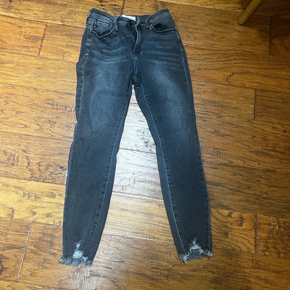 COPY - KanCan Skinny Jeans Raw Hem